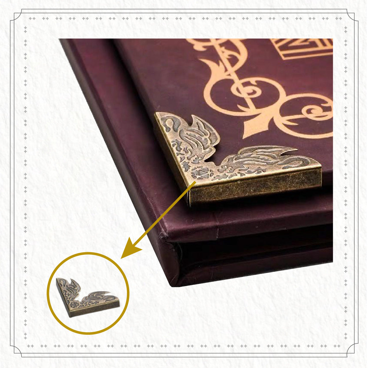 Metal Corner Guards for Game Master Screen