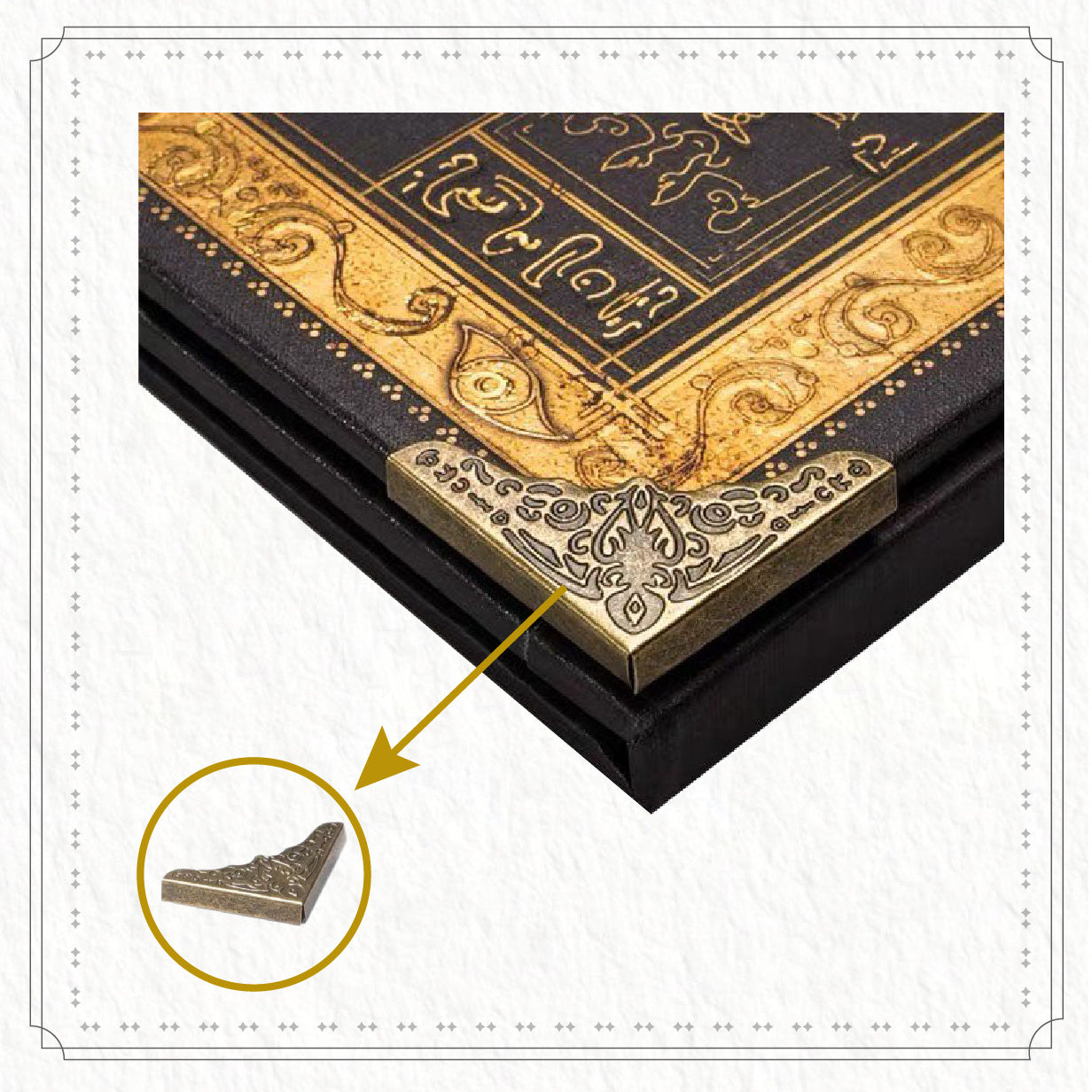 Metal Corner Guards for Game Master Screen