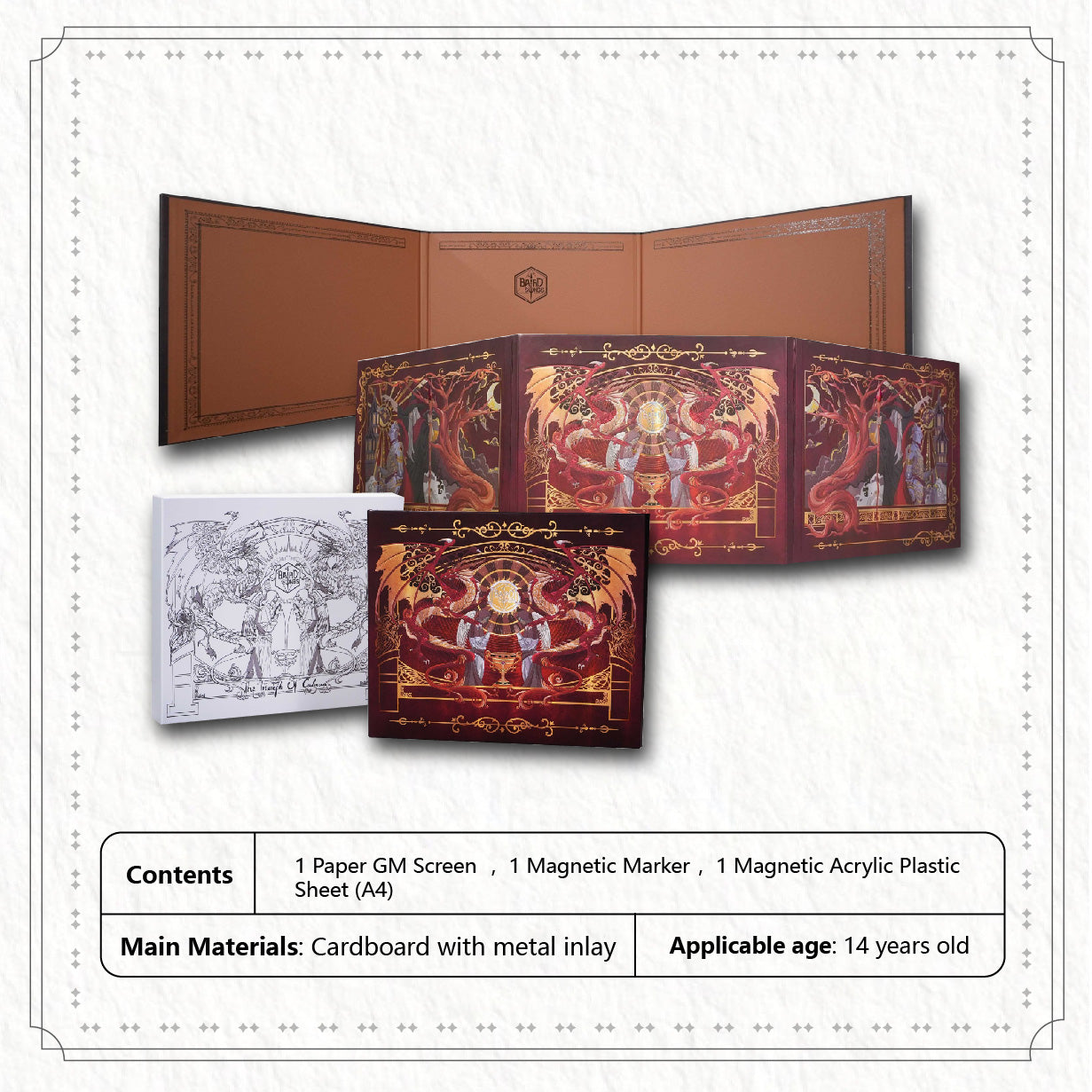 Game Master Screen:Trimph of Cadmus