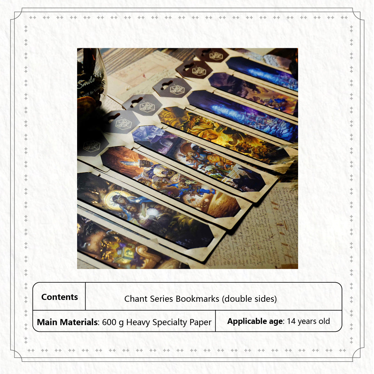 Bookmarks: Chant Series Bookmarks(double sides)