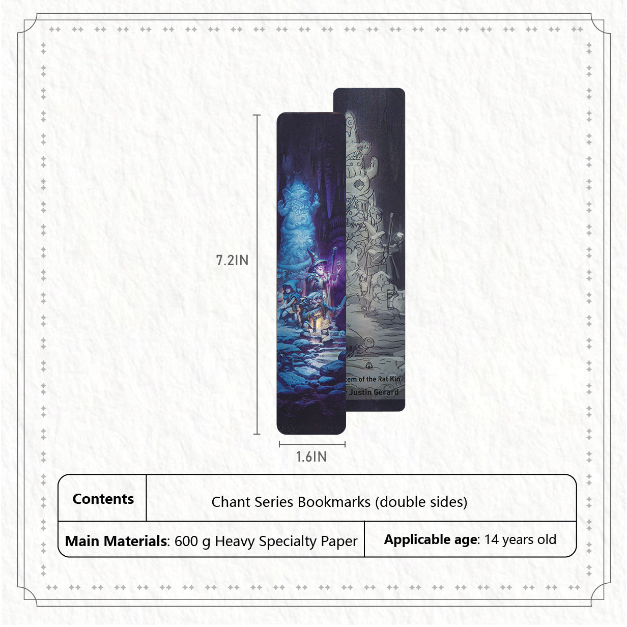 Bookmarks: Chant Series Bookmarks(double sides)
